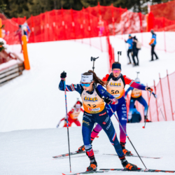 Samse National Tour n°4,MÉRIBEL, FRANCE - JANUARY 18: BUGEAUD LOLA of FRA January 18, 2026 in Méribel, France. (Photo by Rodriguez Alexis / @Aleiks_photo)