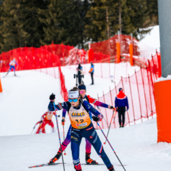 Samse National Tour n°4,MÉRIBEL, FRANCE - JANUARY 18: BUGEAUD LOLA of FRA January 18, 2026 in Méribel, France. (Photo by Rodriguez Alexis / @Aleiks_photo)