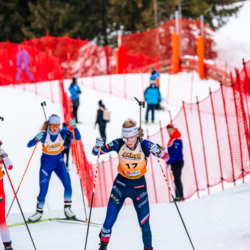Samse National Tour n°4,MÉRIBEL, FRANCE - JANUARY 18: DUPONT BALLET BAZ LOU ANNE of FRA January 18, 2026 in Méribel, France. (Photo by Rodriguez Alexis / @Aleiks_photo)