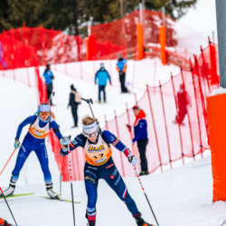 Samse National Tour n°4,MÉRIBEL, FRANCE - JANUARY 18: DUPONT BALLET BAZ LOU ANNE of FRA January 18, 2026 in Méribel, France. (Photo by Rodriguez Alexis / @Aleiks_photo)