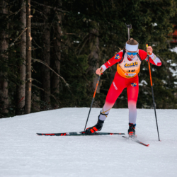 Samse National Tour n°4,MÉRIBEL, FRANCE - JANUARY 18: MELLOUET ACHARD ZABOU of FRA January 18, 2026 in Méribel, France. (Photo by Rodriguez Alexis / @Aleiks_photo)