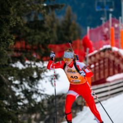 Samse National Tour n°4,MÉRIBEL, FRANCE - JANUARY 18: ODILE ROSALIE of FRA January 18, 2026 in Méribel, France. (Photo by Rodriguez Alexis / @Aleiks_photo)