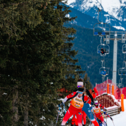 Samse National Tour n°4,MÉRIBEL, FRANCE - JANUARY 18: DAUTHEVILLE JEANNE of FRA January 18, 2026 in Méribel, France. (Photo by Rodriguez Alexis / @Aleiks_photo)