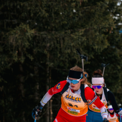 Samse National Tour n°4,MÉRIBEL, FRANCE - JANUARY 18: DAUTHEVILLE JEANNE of FRA January 18, 2026 in Méribel, France. (Photo by Rodriguez Alexis / @Aleiks_photo)