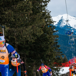 Samse National Tour n°4,MÉRIBEL, FRANCE - JANUARY 18: LAURENT FIONA of FRA January 18, 2026 in Méribel, France. (Photo by Rodriguez Alexis / @Aleiks_photo)