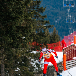 Samse National Tour n°4,MÉRIBEL, FRANCE - JANUARY 18: LANCHAIS COLINE of FRA January 18, 2026 in Méribel, France. (Photo by Rodriguez Alexis / @Aleiks_photo)