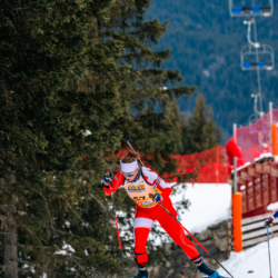 Samse National Tour n°4,MÉRIBEL, FRANCE - JANUARY 18: LANCHAIS COLINE of FRA January 18, 2026 in Méribel, France. (Photo by Rodriguez Alexis / @Aleiks_photo)
