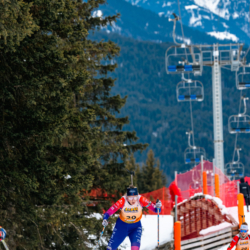 Samse National Tour n°4,MÉRIBEL, FRANCE - JANUARY 18: CART LAMY LISA of FRA January 18, 2026 in Méribel, France. (Photo by Rodriguez Alexis / @Aleiks_photo)