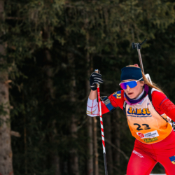 Samse National Tour n°4,MÉRIBEL, FRANCE - JANUARY 18: MORETTI LENA of FRA January 18, 2026 in Méribel, France. (Photo by Rodriguez Alexis / @Aleiks_photo)