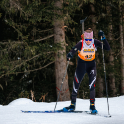 Samse National Tour n°4,MÉRIBEL, FRANCE - JANUARY 18: BLANC LISA of FRA January 18, 2026 in Méribel, France. (Photo by Rodriguez Alexis / @Aleiks_photo)