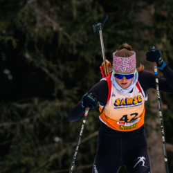 Samse National Tour n°4,MÉRIBEL, FRANCE - JANUARY 18: BLANC LISA of FRA January 18, 2026 in Méribel, France. (Photo by Rodriguez Alexis / @Aleiks_photo)
