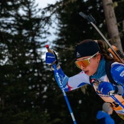 Samse National Tour n°4,MÉRIBEL, FRANCE - JANUARY 18: ACHOUI MAELLE of FRA January 18, 2026 in Méribel, France. (Photo by Rodriguez Alexis / @Aleiks_photo)