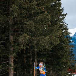 Samse National Tour n°4,MÉRIBEL, FRANCE - JANUARY 18: COURTIEU ELIA of FRA January 18, 2026 in Méribel, France. (Photo by Rodriguez Alexis / @Aleiks_photo)
