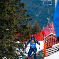 Samse National Tour n°4,MÉRIBEL, FRANCE - JANUARY 18: PERRIN CORALIE of FRA January 18, 2026 in Méribel, France. (Photo by Rodriguez Alexis / @Aleiks_photo)