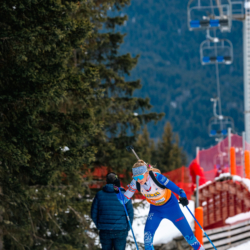 Samse National Tour n°4,MÉRIBEL, FRANCE - JANUARY 18: OUVRIER-BUFFET ADELE of FRA January 18, 2026 in Méribel, France. (Photo by Rodriguez Alexis / @Aleiks_photo)