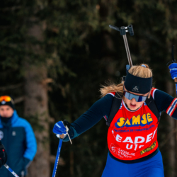 Samse National Tour n°4,MÉRIBEL, FRANCE - JANUARY 18: OUVRIER-BUFFET ROMANE of FRA January 18, 2026 in Méribel, France. (Photo by Rodriguez Alexis / @Aleiks_photo)