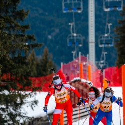 Samse National Tour n°4,MÉRIBEL, FRANCE - JANUARY 18: FONTAINE THEMICE of FRA January 18, 2026 in Méribel, France. (Photo by Rodriguez Alexis / @Aleiks_photo)