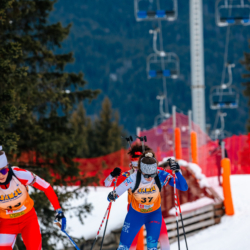 Samse National Tour n°4,MÉRIBEL, FRANCE - JANUARY 18: OLIVA JULIETTE of FRA January 18, 2026 in Méribel, France. (Photo by Rodriguez Alexis / @Aleiks_photo)
