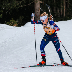 Samse National Tour n°4,MÉRIBEL, FRANCE - JANUARY 18: DUPONT BALLET BAZ LOU ANNE of FRA January 18, 2026 in Méribel, France. (Photo by Rodriguez Alexis / @Aleiks_photo)