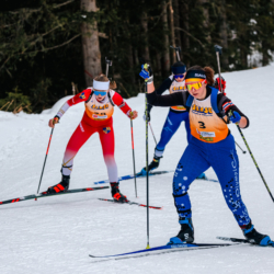 Samse National Tour n°4,MÉRIBEL, FRANCE - JANUARY 18: LECOULTRE LARA of FRA January 18, 2026 in Méribel, France. (Photo by Rodriguez Alexis / @Aleiks_photo)
