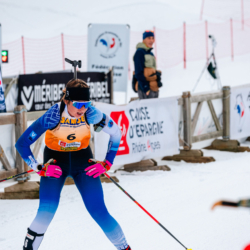 Samse National Tour n°4,MÉRIBEL, FRANCE - JANUARY 18: CORREIA MAELA of FRA January 18, 2026 in Méribel, France. (Photo by Rodriguez Alexis / @Aleiks_photo)