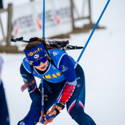 Samse National Tour n°4,MÉRIBEL, FRANCE - JANUARY 18: PERRIN CORALIE of FRA January 18, 2026 in Méribel, France. (Photo by Rodriguez Alexis / @Aleiks_photo)