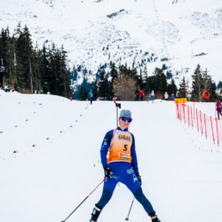 Samse National Tour n°4,MÉRIBEL, FRANCE - JANUARY 18: DUSSERRE ALICE of FRA January 18, 2026 in Méribel, France. (Photo by Rodriguez Alexis / @Aleiks_photo)