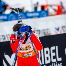 Samse National Tour n°4,MÉRIBEL, FRANCE - JANUARY 18: FONTAINE THEMICE of FRA January 18, 2026 in Méribel, France. (Photo by Rodriguez Alexis / @Aleiks_photo)