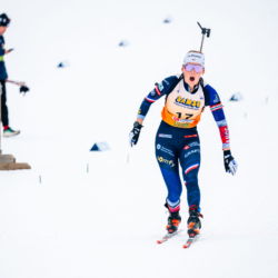 Samse National Tour n°4,MÉRIBEL, FRANCE - JANUARY 18: DUPONT BALLET BAZ LOU ANNE of FRA January 18, 2026 in Méribel, France. (Photo by Rodriguez Alexis / @Aleiks_photo)