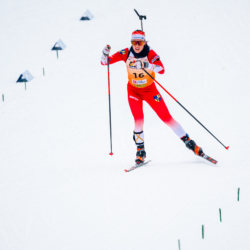 Samse National Tour n°4,MÉRIBEL, FRANCE - JANUARY 18: PIC CALINE of FRA January 18, 2026 in Méribel, France. (Photo by Rodriguez Alexis / @Aleiks_photo)