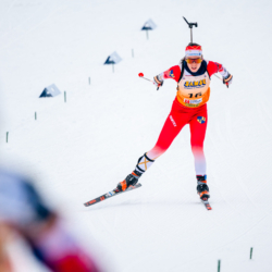 Samse National Tour n°4,MÉRIBEL, FRANCE - JANUARY 18: PIC CALINE of FRA January 18, 2026 in Méribel, France. (Photo by Rodriguez Alexis / @Aleiks_photo)