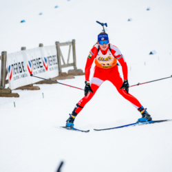 Samse National Tour n°4,MÉRIBEL, FRANCE - JANUARY 18: JEANNIER LEONIE of FRA January 18, 2026 in Méribel, France. (Photo by Rodriguez Alexis / @Aleiks_photo)