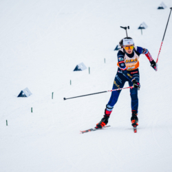 Samse National Tour n°4,MÉRIBEL, FRANCE - JANUARY 18: ROGUET LOUISE of FRA January 18, 2026 in Méribel, France. (Photo by Rodriguez Alexis / @Aleiks_photo)