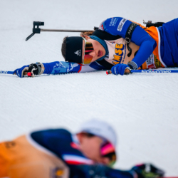 Samse National Tour n°4,MÉRIBEL, FRANCE - JANUARY 18: ACHOUI MAELLE of FRA January 18, 2026 in Méribel, France. (Photo by Rodriguez Alexis / @Aleiks_photo)