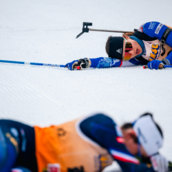 Samse National Tour n°4,MÉRIBEL, FRANCE - JANUARY 18: ACHOUI MAELLE of FRA January 18, 2026 in Méribel, France. (Photo by Rodriguez Alexis / @Aleiks_photo)
