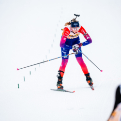 Samse National Tour n°4,MÉRIBEL, FRANCE - JANUARY 18: CART LAMY LISA of FRA January 18, 2026 in Méribel, France. (Photo by Rodriguez Alexis / @Aleiks_photo)