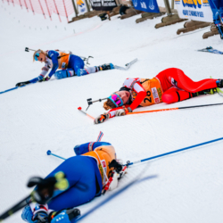 Samse National Tour n°4,MÉRIBEL, FRANCE - JANUARY 18: CURNILLON ELINE of FRA January 18, 2026 in Méribel, France. (Photo by Rodriguez Alexis / @Aleiks_photo)