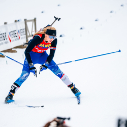 Samse National Tour n°4,MÉRIBEL, FRANCE - JANUARY 18: OUVRIER-BUFFET ROMANE of FRA January 18, 2026 in Méribel, France. (Photo by Rodriguez Alexis / @Aleiks_photo)