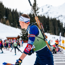 Samse National Tour n°4,MÉRIBEL, FRANCE - JANUARY 18: POIROT GUILLAUME of FRA January 18, 2026 in Méribel, France. (Photo by Rodriguez Alexis / @Aleiks_photo)