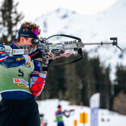 Samse National Tour n°4,MÉRIBEL, FRANCE - JANUARY 18: GUY FLAVIO of FRA January 18, 2026 in Méribel, France. (Photo by Rodriguez Alexis / @Aleiks_photo)