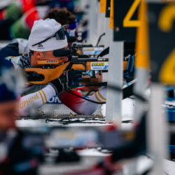 Samse National Tour n°4,MÉRIBEL, FRANCE - JANUARY 18: LAINE VICTOR of FRA January 18, 2026 in Méribel, France. (Photo by Rodriguez Alexis / @Aleiks_photo)