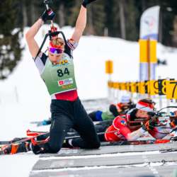 Samse National Tour n°4,MÉRIBEL, FRANCE - JANUARY 18: SANDERS PETER of FRA January 18, 2026 in Méribel, France. (Photo by Rodriguez Alexis / @Aleiks_photo)
