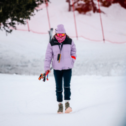Samse National Tour n°4,MÉRIBEL, FRANCE - JANUARY 18: NINA BSN January 18, 2026 in Méribel, France. (Photo by Rodriguez Alexis / @Aleiks_photo)