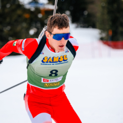 Samse National Tour n°4,MÉRIBEL, FRANCE - JANUARY 18: MARTINET IAN of FRA January 18, 2026 in Méribel, France. (Photo by Rodriguez Alexis / @Aleiks_photo)