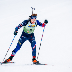 Samse National Tour n°4,MÉRIBEL, FRANCE - JANUARY 18: GENY EDGAR of FRA January 18, 2026 in Méribel, France. (Photo by Rodriguez Alexis / @Aleiks_photo)
