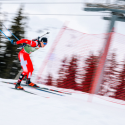 Samse National Tour n°4,MÉRIBEL, FRANCE - JANUARY 18: DE GRIMAUDET DE ROCHEBOUET BENJAMIN of FRA January 18, 2026 in Méribel, France. (Photo by Rodriguez Alexis / @Aleiks_photo)