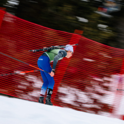 Samse National Tour n°4,MÉRIBEL, FRANCE - JANUARY 18: LEURS LILIAN of FRA January 18, 2026 in Méribel, France. (Photo by Rodriguez Alexis / @Aleiks_photo)