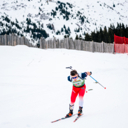 Samse National Tour n°4,MÉRIBEL, FRANCE - JANUARY 18: GARCIA MATHIEU of FRA January 18, 2026 in Méribel, France. (Photo by Rodriguez Alexis / @Aleiks_photo)