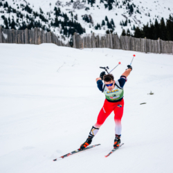 Samse National Tour n°4,MÉRIBEL, FRANCE - JANUARY 18: GARCIA MATHIEU of FRA January 18, 2026 in Méribel, France. (Photo by Rodriguez Alexis / @Aleiks_photo)