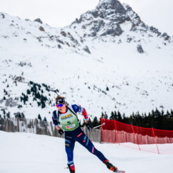 Samse National Tour n°4,MÉRIBEL, FRANCE - JANUARY 18: GUY FLAVIO of FRA January 18, 2026 in Méribel, France. (Photo by Rodriguez Alexis / @Aleiks_photo)